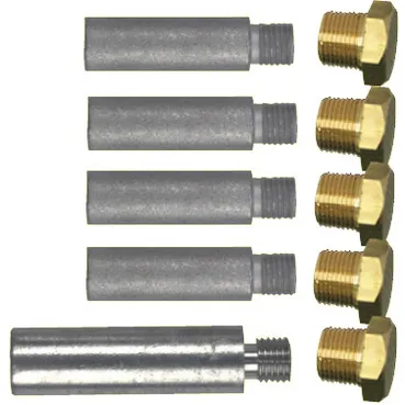 Anodesett Yanmar 6LP, 6LY, 4LHA, sink