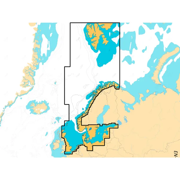 C-Map Discover X - North and Central Europe