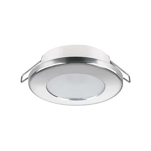 Quick LED Downlight TED C Varm Hvit 2W Polished IP40