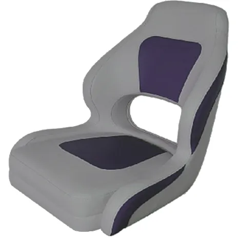 Båtstol M52S, mørkeblå/lysegrå