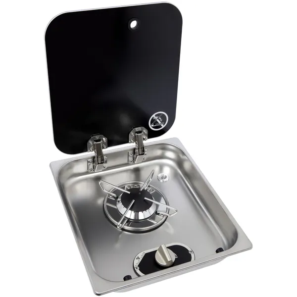 Stainless Steel Hob 1 gasskoketopp