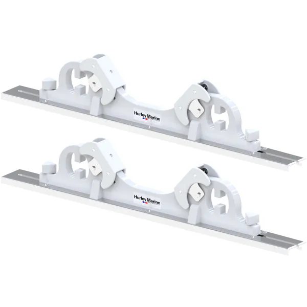 Hurley Dinghy Chocks daviter med glideskinner