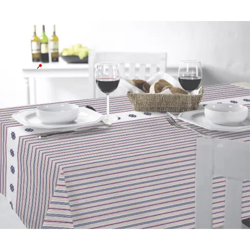 Baltic Sea Akrylduk 1,5 x 20 meter, rødstripet