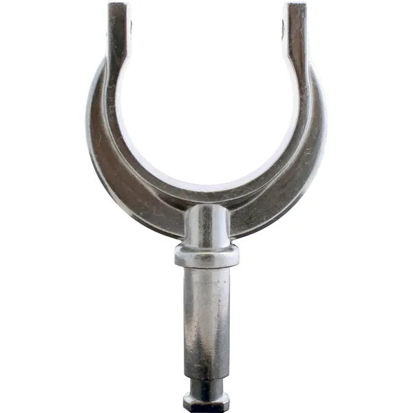 1852 Åregaffel aluminium 2 1/4", blank