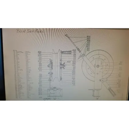 Sølvkroken Stang For Blue Sea Reel