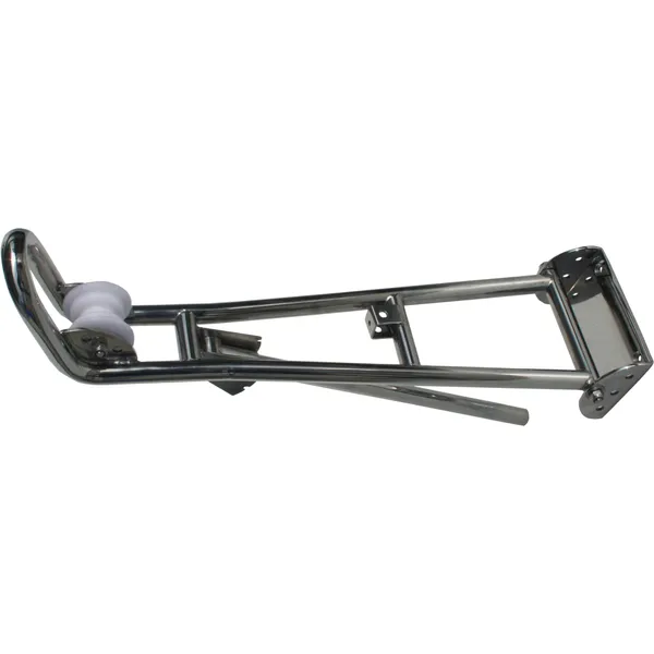 Ankerrulle m/støtte, inntil 20 kilo, syrefast