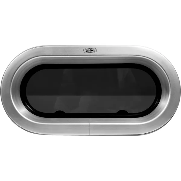 Gebo Portlight opening 375x175mm smoke cir round