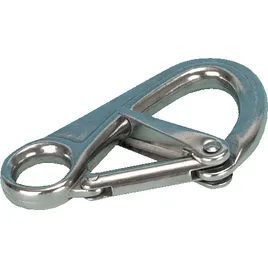Karabinkrok m/dbl. lås 10 x 110 mm