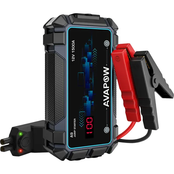 Avapow Jumpstarter A9 12V 1500 A 8000 mAh