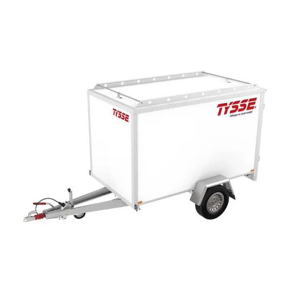 TYSSE 6221, hvit, 1300 kg, 150 cm skaphøyde, Skaphenger