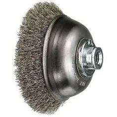 Koppstålbørste, Aksial 100 mm, M14