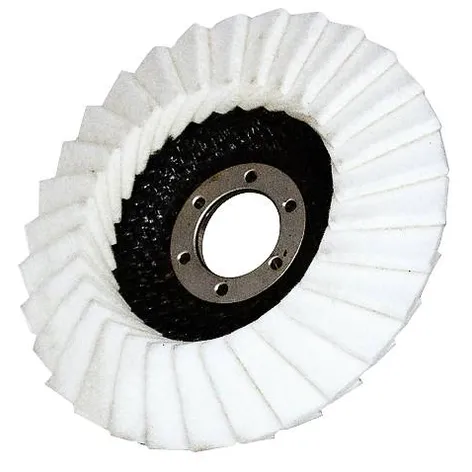 Lamellrondell filt Norton, 125 x 22 mm