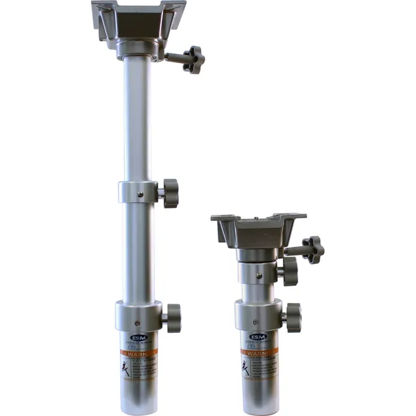 Bordsøyle 3 trinn m/svivel 290-690 mm