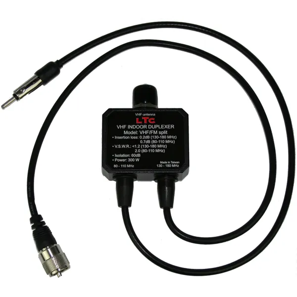 Signalsplitter for VHF/FM