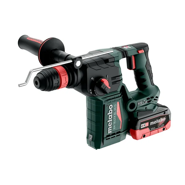 Metabo Borhammer KH 18 LTX BL 24 Q 2x5,5ah Bat./Lader, Batteri