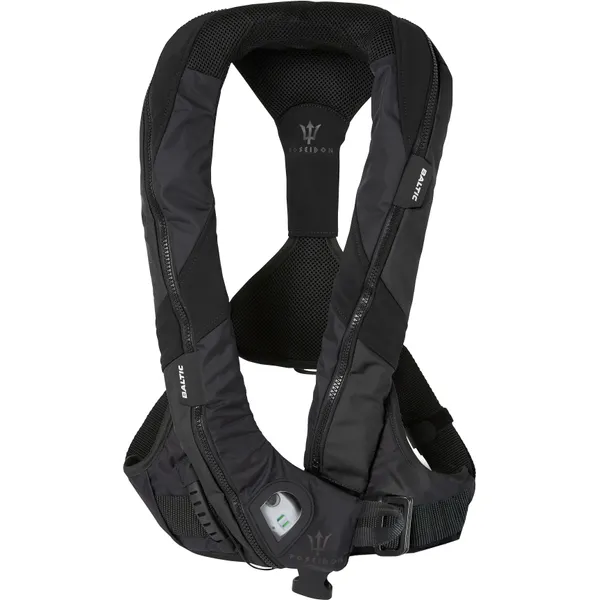 Baltic Poseidon automatvest m/sele svart
