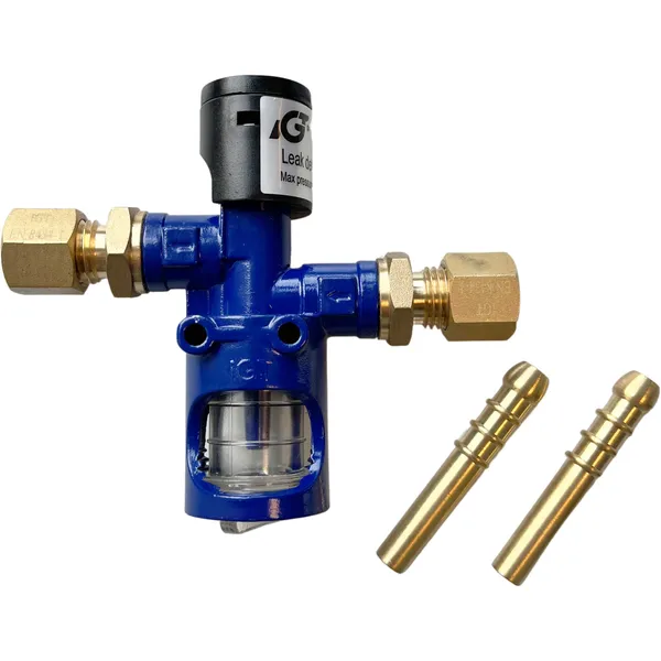 Gasslekkasjetester 8 mm rørtilkobl. og 8 mm slangetilkobl.