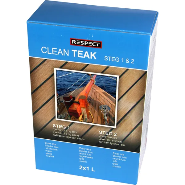 Respect Clean Teak 2 x 1 l