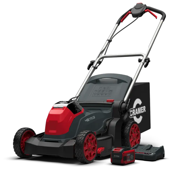 Gressklipper, Cramer 48LM41K4 inkl. batteri og lader