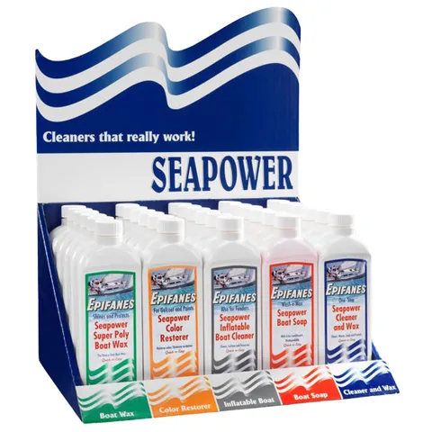 Epifanes Seapower Display m/30 flasker