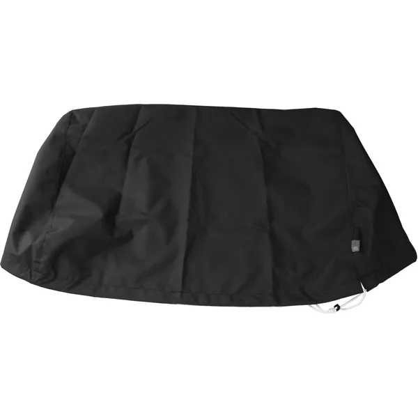 Stolovertrekk marine polyester dobbel sort