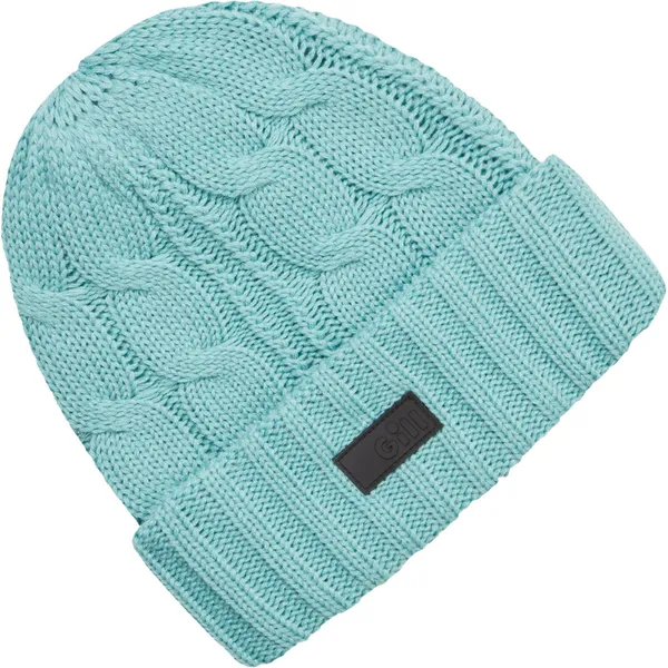 Gill Cable Knit Beanie lue blue one size