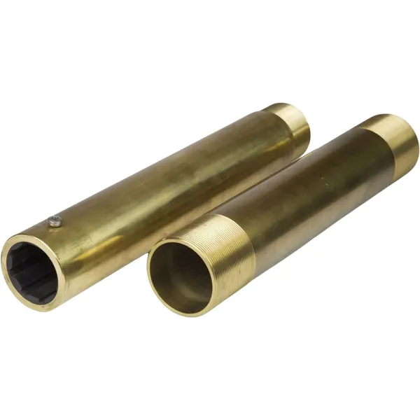 Hylserør for stevnlager gjenget i begge ender D45 L 1500mm