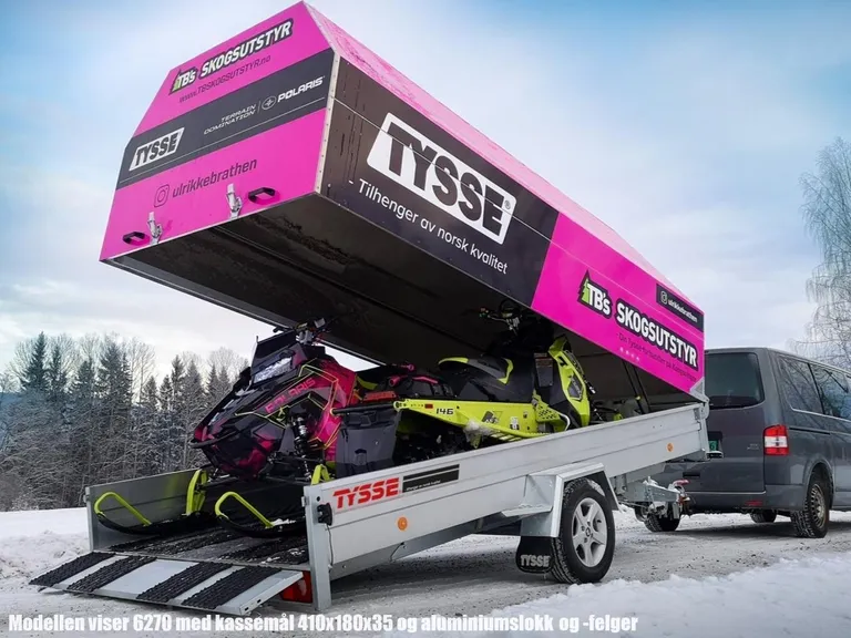 TYSSE 6258 skrutipp m/35cm karm, 1300 kg, Varehenger