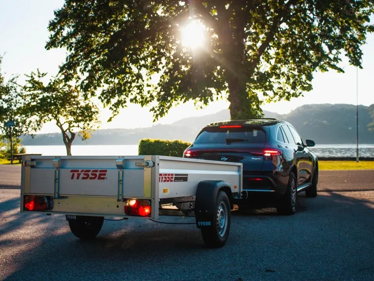 TYSSE 6077 m/tipp og forst. baklem, 750 kg, Varehenger