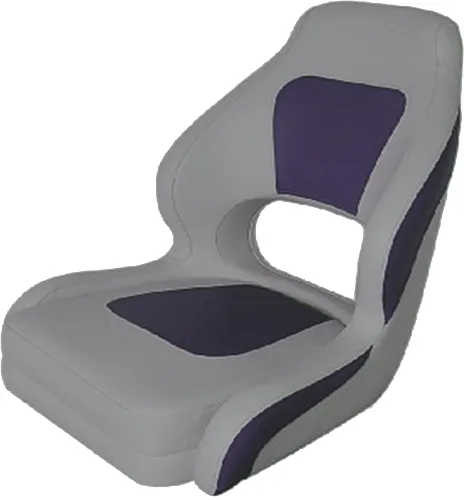 Båtstol M52S, mørkeblå/lysegrå