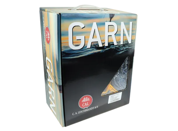 CAL Trollgarn, Nylon nr. 3, Blå - 27,5 x 25 meter - 63 mm