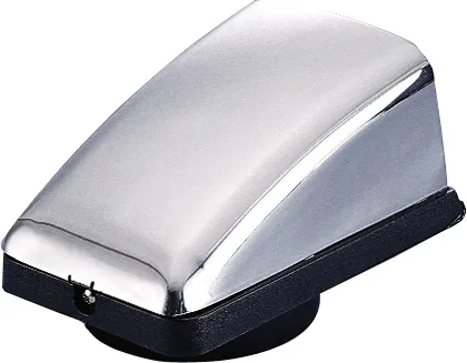 Ventilskjold syrefast, m/stuss