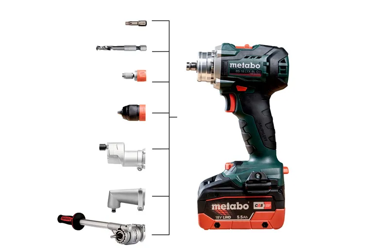 Metabo Batteridrill BS 18 LTX BL Q I SOLO CB