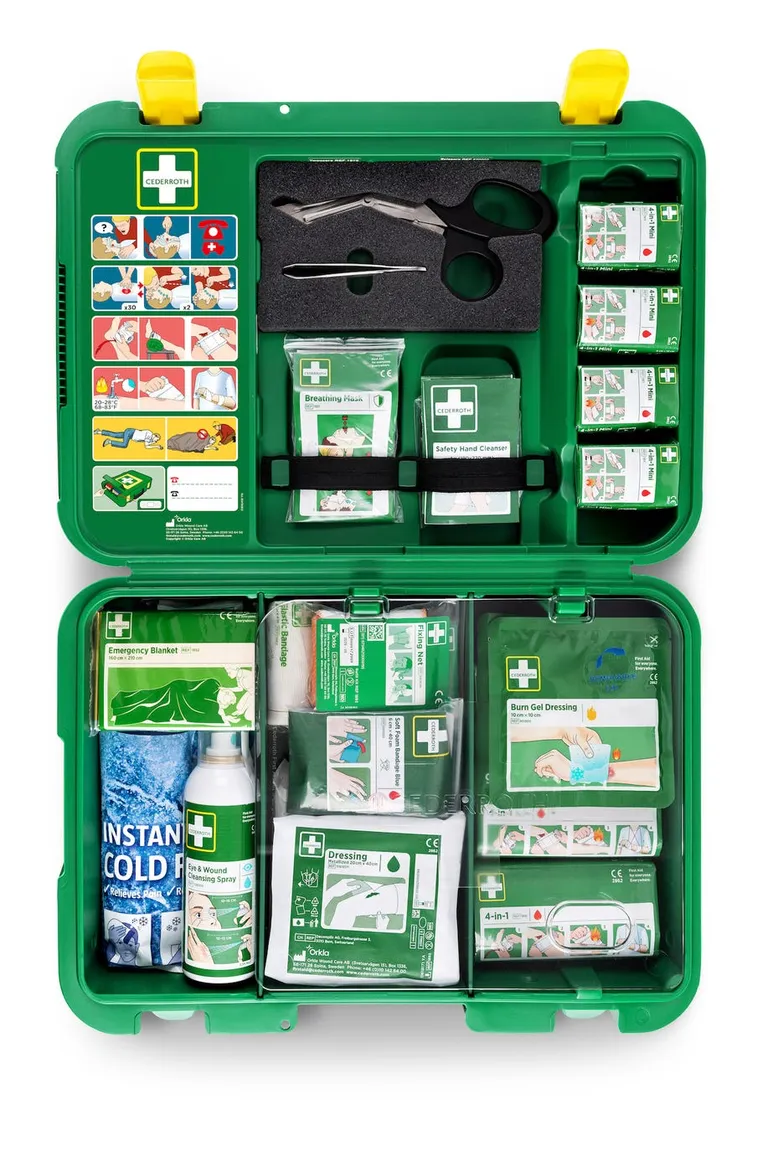 Førstehjelpskoffert XL Cederroth 390103