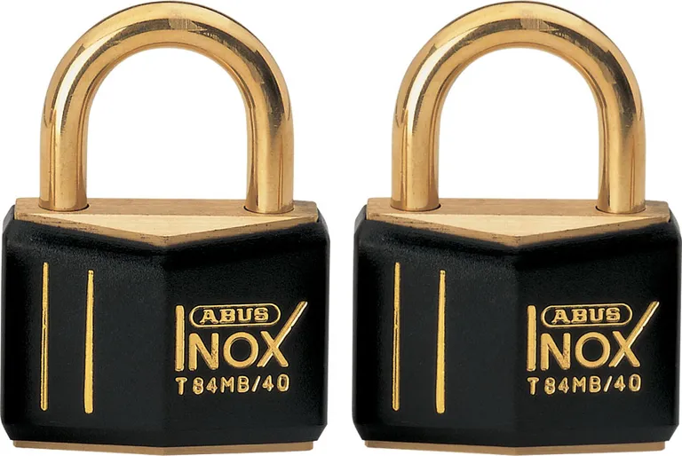 Abus Hengelås T84MB Inox 2 stk, 40mm