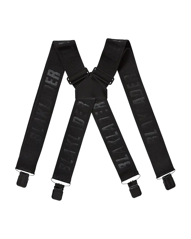 Bukseseler Elastisk m/klips Sort