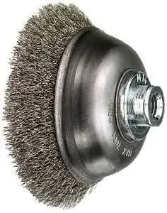 Koppstålbørste, Aksial 100 mm, M14