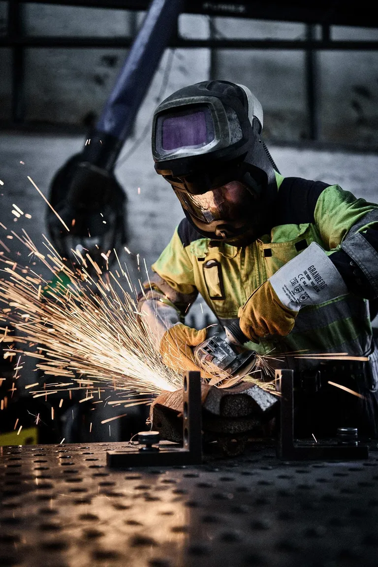 Hanske, Sveis, Oksespalt Helfôret