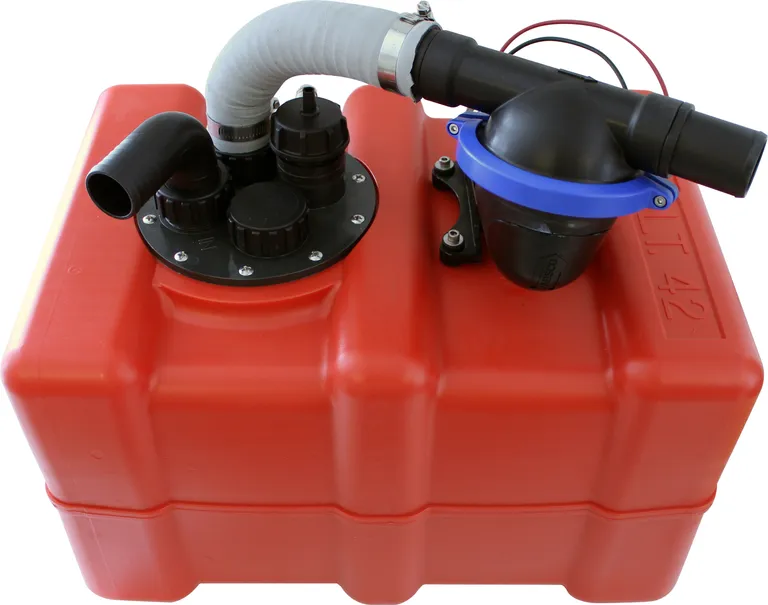 Septiktank 42 l m/pumpe 12V