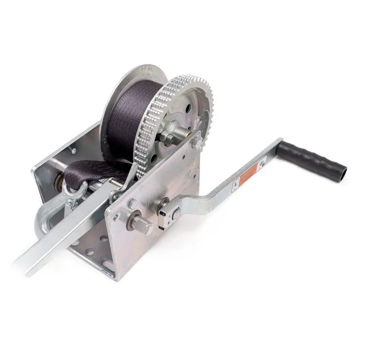 Trailervinsj m/bånd og brems  DL 2500