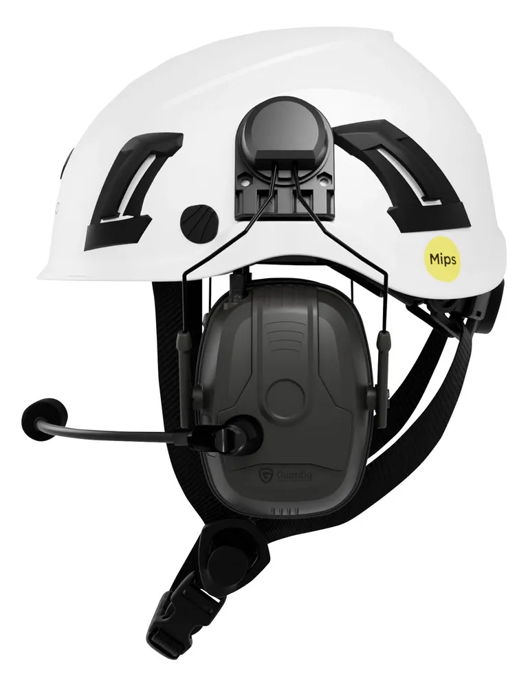 Hørselvern Guardio Freebird BT, Bluetooth v5.1 -m/u hjelm