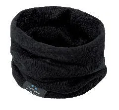 Hals 100% Merinoull, sort