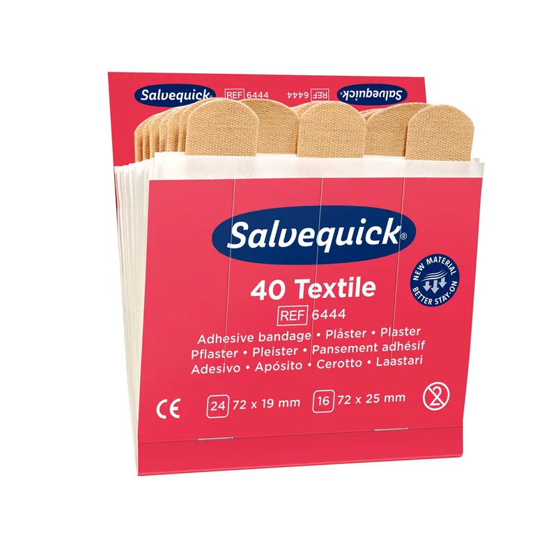 Tekstilplaster Salvequick 6444
