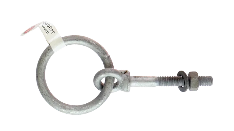 CAL Båtring galv.8x60mm mutter/løs ring 