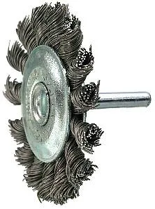 Sirkulærbørste med akseltapp 75 mm 