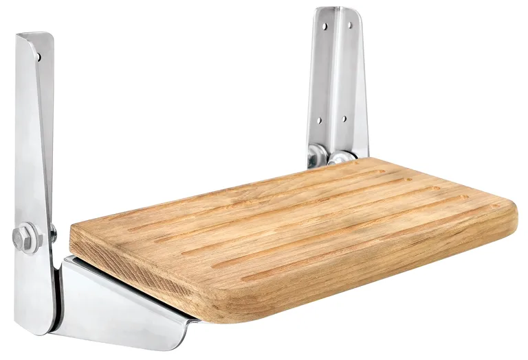 1852 Trinn nedfellbart Teak/Alu 300mm